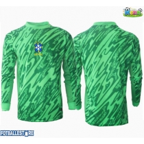 Brasil Keeper Hjemmedrakt Copa America 2024 Langermet